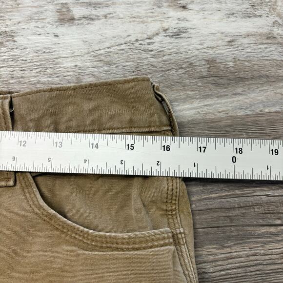 Ariat Rebar M7 Mens 32x29 Slim Fit Straight Leg Workwear Khaki Cargo Pants - Picture 8 of 13